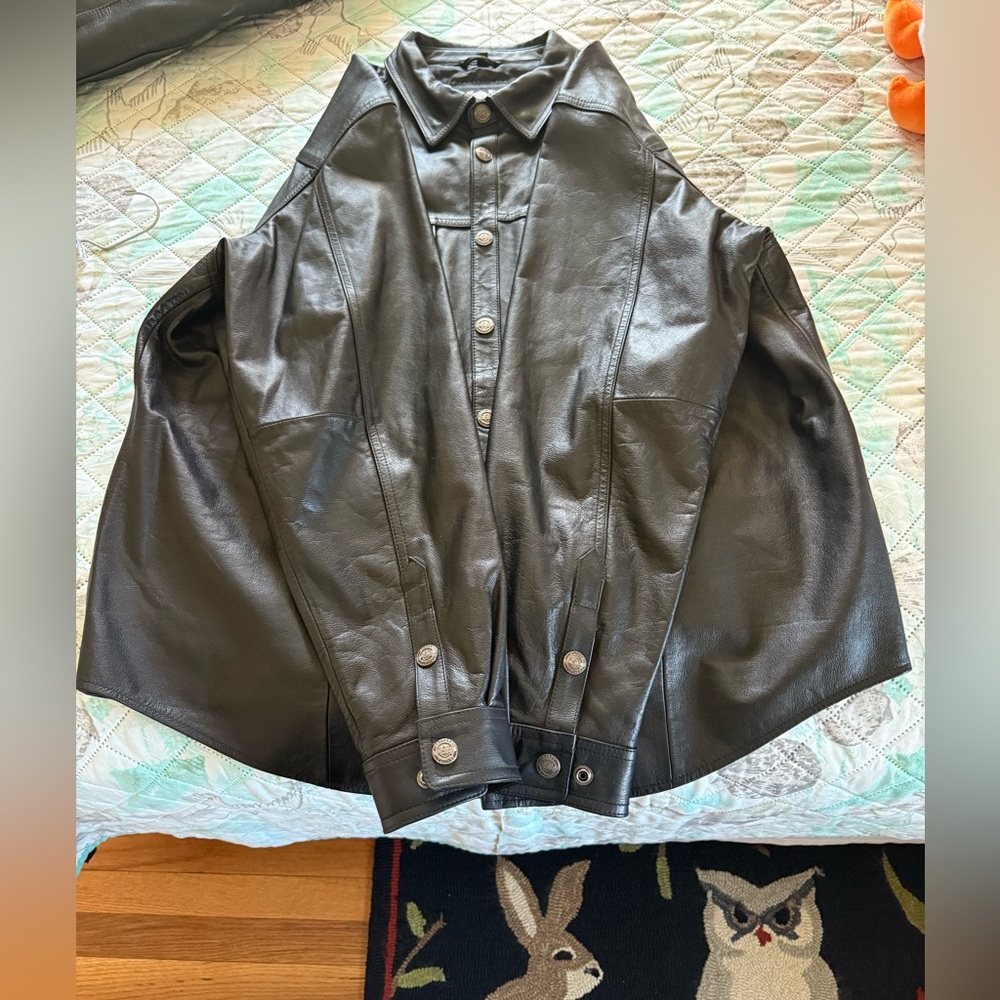 Harley-Davidson Black Leather Jacket - Picture 14 of 15